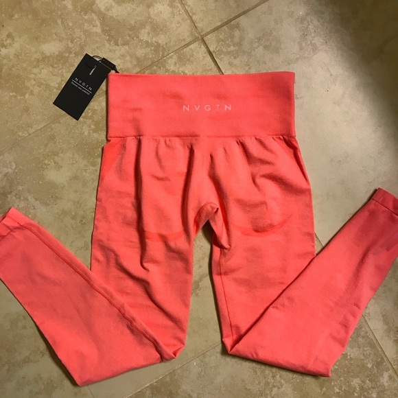Nvgtn Coral Seamless Contour Leggings 